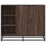 Aparador de madera de ingeniería marrón roble 92x35x76 cm de , Aparadores - Ref: Foro24-849023, Precio: 118,23 €, Descuento: %