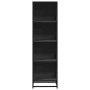 Estantería madera ingeniería negra 40x35x139 cm de , Librerías y estanterías - Ref: Foro24-849124, Precio: 80,92 €, Descuento: %