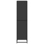Estantería madera ingeniería negra 40x35x139 cm de , Librerías y estanterías - Ref: Foro24-849124, Precio: 80,92 €, Descuento: %