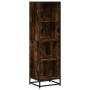 Estantería madera ingeniería color roble ahumado 40x35x139 cm de , Librerías y estanterías - Ref: Foro24-849126, Precio: 76,1...