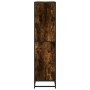 Estantería madera ingeniería color roble ahumado 40x35x139 cm de , Librerías y estanterías - Ref: Foro24-849126, Precio: 76,1...