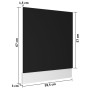 Panel para lavavajillas madera contrachapada negro 59,5x3x67 cm de vidaXL, Armarios de cocina - Ref: Foro24-802563, Precio: 3...