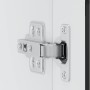 Armario de pared para cocina con puerta de cristal Porto negro de , Armarios de cocina - Ref: Foro24-854148, Precio: 71,00 €,...