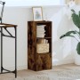 Estantería madera de ingeniería roble ahumado 31x24x77 cm de , Librerías y estanterías - Ref: Foro24-860332, Precio: 38,25 €,...
