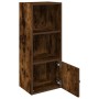 Estantería madera de ingeniería roble ahumado 31x24x77 cm de , Librerías y estanterías - Ref: Foro24-860332, Precio: 38,25 €,...