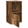 Estantería madera de ingeniería color envejecido 31x24x52 cm de , Librerías y estanterías - Ref: Foro24-860326, Precio: 36,38...