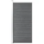 Panel de valla WPC gris 95x186 cm de vidaXL, Paneles de vallas - Ref: Foro24-148978, Precio: 182,52 €, Descuento: %