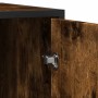 Aparador madera de ingeniería roble ahumado 92x35x76 cm de , Aparadores - Ref: Foro24-849016, Precio: 85,44 €, Descuento: %