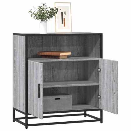 Aparador madera ingeniería gris sonoma 68x35x76 cm de , Aparadores - Ref: Foro24-849002, Precio: 81,61 €, Descuento: %