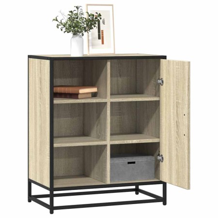 Aparador de madera contrachapada roble sonoma 62x35x76 cm de , Aparadores - Ref: Foro24-848995, Precio: 80,24 €, Descuento: %