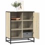 Aparador de madera contrachapada roble sonoma 62x35x76 cm de , Aparadores - Ref: Foro24-848995, Precio: 80,24 €, Descuento: %