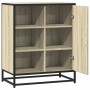 Aparador de madera contrachapada roble sonoma 62x35x76 cm de , Aparadores - Ref: Foro24-848995, Precio: 80,24 €, Descuento: %