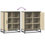 Aparador de madera contrachapada roble sonoma 62x35x76 cm de , Aparadores - Ref: Foro24-848995, Precio: 80,24 €, Descuento: %
