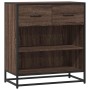 Aparador madera ingeniería roble marrón 68x35x76 cm de , Aparadores - Ref: Foro24-848988, Precio: 85,22 €, Descuento: %