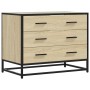 Cajonera de madera contrachapada color roble sonoma 70x41x56 cm de , Cajoneras - Ref: Foro24-849075, Precio: 91,80 €, Descuen...