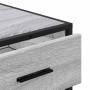 Cajonera de madera contrachapada gris sonoma 70x41x56 cm de , Cajoneras - Ref: Foro24-849077, Precio: 98,20 €, Descuento: %