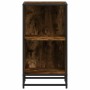 Estantería madera ingeniería color roble ahumado 40x35x76 cm de , Librerías y estanterías - Ref: Foro24-849096, Precio: 53,64...