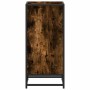Estantería madera ingeniería color roble ahumado 40x35x76 cm de , Librerías y estanterías - Ref: Foro24-849096, Precio: 53,64...