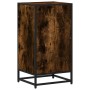 Estantería madera ingeniería color roble ahumado 40x35x76 cm de , Librerías y estanterías - Ref: Foro24-849096, Precio: 53,64...
