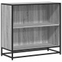 Estantería madera de ingeniería color gris sonoma 80,5x35x76 cm de , Librerías y estanterías - Ref: Foro24-849107, Precio: 79...