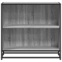 Estantería madera de ingeniería color gris sonoma 80,5x35x76 cm de , Librerías y estanterías - Ref: Foro24-849107, Precio: 79...