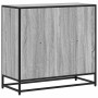 Estantería madera de ingeniería color gris sonoma 80,5x35x76 cm de , Librerías y estanterías - Ref: Foro24-849107, Precio: 79...