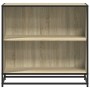 Estantería madera ingeniería color roble 80,5x35x76 cm de , Librerías y estanterías - Ref: Foro24-849105, Precio: 77,28 €, De...
