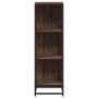 Estantería madera de ingeniería marrón roble 33,5x33x107,5 cm de , Librerías y estanterías - Ref: Foro24-849158, Precio: 68,8...