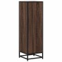 Estantería madera de ingeniería marrón roble 33,5x33x107,5 cm de , Librerías y estanterías - Ref: Foro24-849158, Precio: 68,8...