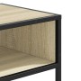 Mesa consola de madera de ingeniería roble Sonoma 90x35x80 cm de , Mesas auxiliares - Ref: Foro24-849170, Precio: 64,66 €, De...