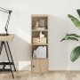 Estantería de madera de ingeniería roble sonoma 31x24x102 cm de , Librerías y estanterías - Ref: Foro24-860339, Precio: 52,67...