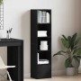 Estantería de madera de ingeniería roble negro 31x24x127 cm de , Librerías y estanterías - Ref: Foro24-860347, Precio: 57,54 ...