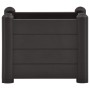 Arriate de jardín PP gris antracita 43x43x35 cm de vidaXL, Maceteros y jardineras - Ref: Foro24-313973, Precio: 65,52 €, Desc...