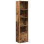 Estantería madera de ingeniería color envejecido 31x24x127 cm de , Librerías y estanterías - Ref: Foro24-860353, Precio: 54,0...