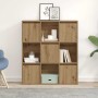 Estantería de madera de ingeniería roble artisan 89x24x101,5 cm de , Librerías y estanterías - Ref: Foro24-860408, Precio: 94...