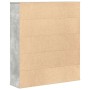 Estantería de madera de ingeniería gris hormigón 89x24x101,5 cm de , Librerías y estanterías - Ref: Foro24-860403, Precio: 95...