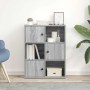 Estantería madera de ingeniería gris sonoma 60x24x76,5 cm de , Librerías y estanterías - Ref: Foro24-860387, Precio: 67,59 €,...