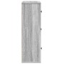 Estantería madera de ingeniería gris sonoma 60x24x76,5 cm de , Librerías y estanterías - Ref: Foro24-860387, Precio: 67,59 €,...