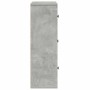 Estantería de madera de ingeniería gris hormigón 60x24x76,5 cm de , Librerías y estanterías - Ref: Foro24-860385, Precio: 69,...