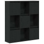 Estantería de madera de ingeniería roble negro 89x24x101,5 cm de , Librerías y estanterías - Ref: Foro24-860401, Precio: 99,0...