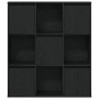 Estantería de madera de ingeniería roble negro 89x24x101,5 cm de , Librerías y estanterías - Ref: Foro24-860401, Precio: 99,0...