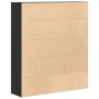 Estantería de madera de ingeniería roble negro 89x24x101,5 cm de , Librerías y estanterías - Ref: Foro24-860401, Precio: 99,0...