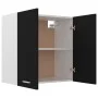Armario colgante de cocina madera ingeniería negra 60x31x60 cm de vidaXL, Armarios de cocina - Ref: Foro24-801269, Precio: 52...