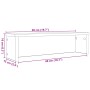Estantería cocina apilable madera ingeniería negra 50x15x16 cm de , Contenedores para utensilios de cocina - Ref: Foro24-8604...