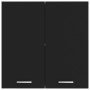 Armario colgante de cocina madera ingeniería negra 60x31x60 cm de vidaXL, Armarios de cocina - Ref: Foro24-801269, Precio: 51...