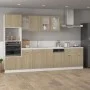 Armario inferior cajón madera ingeniería roble 80x46x81,5 cm de vidaXL, Armarios de cocina - Ref: Foro24-801239, Precio: 139,...