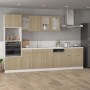 Armario inferior cajón madera ingeniería roble 80x46x81,5 cm de vidaXL, Armarios de cocina - Ref: Foro24-801239, Precio: 136,...