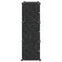 Estantería de cubos con 6 compartimentos y puertas PP negro de , Zapateros y organizadores de calzado - Ref: Foro24-4019576, ...
