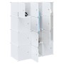 Organizador de cubos almacenamiento 12 cubos varillas colgar PP de , Almacenamiento de ropa y armarios - Ref: Foro24-4019583,...