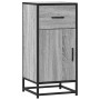 Aparador madera ingeniería y metal gris Sonoma 35,5x35x76 cm de , Aparadores - Ref: Foro24-848962, Precio: 74,11 €, Descuento: %